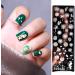 Nail Art Stamping Plates Set - Leaves, Dreamcatcher, Feather, Dandelion Image Templates - 4 Pcs - Buy Online on GoSupps.com