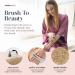 MainBasics Dry Body Brush - Exfoliating Body Scrubber with Natural Bristles for Smooth Skin, Improved Blood Circulation, Cellulite Treatment, and Lymphatic Drainage - Buy Online on GoSupps.com