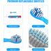 Kids Sonic Electric Toothbrush Rechargeable Smart Toothbrush for Children Toothbrush for Toddlers Age 3-12 with 30s Reminder 2 Mins Timer 6 Modes 6 Brush Heads Wall-Mounted Holder 8630 Blue+ 6 Heads+holder(package Might Vary) - Buy Online on GoSupps.com