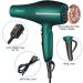 Pro Ionic Salon Hair Dryer - 2000 Watt AC Motor, Quick Drying with Diffuser, Lightweight Green & Gold - Buy Online on GoSupps.com