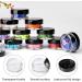 30 Pcs Empty Sample Pots 5g / 5ml Plastic Travel Cosmetic Container Jars with Lids for Creams Sample Make-Up Storage (Black) - Buy Online on GoSupps.com