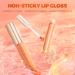 FOCALLURE Glasting Water Lip Tint - Non-Sticky Long Lasting Liquid Lipstick | 16 Vivid Colors & Glossy Finish for Daily Use | High Shine Lipgloss PK02 - Shop Internationally - Buy Online on GoSupps.com