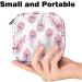 Peacock Feather Napkin Storage Bag - Portable Menstrual Cup & Nursing Pillow Holder for Women Teens & Girls - Buy Online on GoSupps.com