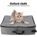 Travel Cat Litter Box - Portable Waterproof Scratch Resistant & Foldable | Ideal for Car & Travel - Buy Online on GoSupps.com