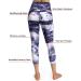 STYLEWORD Womens Sapphire Capris with Pockets - High Waist Yoga Pants for Running and Workouts - Buy Online on GoSupps.com