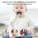 MISSLILI Silicone Teething Toy | Baby Teether for Boys and Girls | Infant Teething Relief | Cookies Design | White Biscuit - Buy Online on GoSupps.com