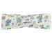 ABAKUHAUS Floral Headband Pansies Bluebells Plumbagos and Forget-me-not Spring Blossoms Elastic and Soft Women's Bandana for Sports and Everyday Use Blue Ivory and Lavender