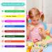 Food Coloring Marker Pens 12Pcs - Dual Sided Edible Markers for Cake Decorating & Baking - Fine & Thick Tip Gourmet Writers - 12 Count Pack - Buy Online on GoSupps.com