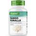Sango Coral - 240 capsules (3 months) - 660 mg of calcium & 330 mg of magnesium - natural source of calcium and magnesium - high dosed