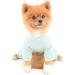 Smalllee Lucky Store Cotton Pet Sleeping Suit for Small Dogs & Cats | Comfortable Pajama Bodysuit | Perfect for Yorkies & Chihuahuas (Size L) - Buy Online on GoSupps.com