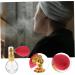 VINTORKY Empty Bottle Retro Bottle Perfume Travel Glass medium Golden - Buy Online on GoSupps.com