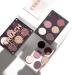 Buy Inlot Playinn Creach Peach Eyeshadow Palette - 6 Unique Shades 3 Matte & 3 Shiny - Full Eye Makeup (7.8g) | International Shipping Available - Buy Online on GoSupps.com
