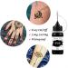 DIY Temporary Tattoo Kit: 6 Colors Fruity Ink, 64 Patterns Stencils - Semi-Permanent Inkbox for Adults/Kids - Classic Black/Red/Green/Brown/Purple/Blue - Easy Body Art - Buy Online on GoSupps.com