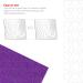 8Pcs Quilting Templates Set - Heart-Shaped Clockwork Key Feather Drop Swirl Design F - 1/8 Inch Thick - Non-Slip Grips - For Domestic Sewing Machines - Buy Online on GoSupps.com