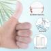 Thinp 14 Pcs Silicone Finger Cots - Waterproof Protectors for Cracked Fingers Arthritis Relief & Pain Management - Buy Online on GoSupps.com