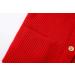 SMILING PINKER Toddler Girls Knit Cardigan 6 Years Red - Soft & Warm with Pockets - Buy Online on GoSupps.com