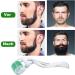 Dermaroller Beard Roller Microneedling Roller Scar Roller Beard Microneedling Derma Roller for Face and Body Skin Care Effective Against Large Pores Wrinkles with 540 Needles 0.5 mm - Buy Online on GoSupps.com