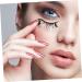Healeved 4 Pairs Halloween Eyeliner Stickers Red Eyeshadow Stickers Girl Stickers Face Decals Pvc Black - Buy Online on GoSupps.com