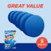 Ty-D-Bol Toilet Cleaner - 5 Blue Tablets for Toilet and Bathroom Deodorizing - Easy to Use Single Pack - Buy Online on GoSupps.com