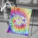 GymnasticsHQ Girls' Tie Dye Holographic Grip Bag - Stylish Gymnast Design for Gym Essentials - Buy Online on GoSupps.com