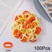 Buy Rpanle 100 Pcs Yellow Hair Ties for Girls | Elastic Rubber Bands Set for Babies & Kids - Perfect for Hairstyles & Ponytails - Buy Online on GoSupps.com