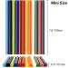 ENPOINT 8 Colored Hot Glue Sticks - 0.27 x 8 Mini Size Bulk Adhesive Sticks for Crafting & Repair - 36 Pack - Buy Online on GoSupps.com