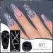 Reflective Glitter Gel Nail Polish 5ml Sparkling Black Gel Liner Polish Shimmer Diamond Soak Off UV Gel Nail Varnish Glitter Nail Gel Manicure for Party Holiday Home Use (R07) - Buy Online on GoSupps.com