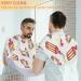 Owl Moon Star Beard Bib Apron - Non-Stick Waterproof Hair Catcher for Men | Perfect Grooming Gift with Suction Cups - Buy Online on GoSupps.com
