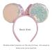 HuangQi Mouse Ears Headband with 3D Pink Bow - Double-sided Sequin Hair Band for Birthday Party or Amusement Park - Buy Online on GoSupps.com