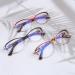 Buy Okh Women s Cat Eye Reading Glasses - Vintage Flower Design Blue Light Blocking Spring Hinges Includes Bag - 2.0x Magnification - Buy Online on GoSupps.com