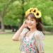 Lurrose Sunflower Headband | Floral Autumn Wreath Crown | Bridal & Halloween Hair Accessories - Buy Online on GoSupps.com