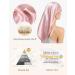 Lilysilk 100% Mulberry Silk Hair Hood - 19 Momme Sleeping Cap for Curly Hair - Peach Pink Night Hat for Women - Buy Online on GoSupps.com