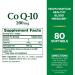 Nature's Bounty CoQ10 200mg - Supports Heart Health | 80 Rapid Release Softgels (Pack of 3) - International Shipping Available - Buy Online on GoSupps.com