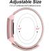 Adjustable Nylon Bands for Fitbit Charge 4/3/3 SE - Soft Breathable Sport Replacement Wristbands in Black Sand, Pink Sand, Seashell - Buy Online on GoSupps.com