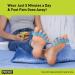 PROFOOT Flex-tastic Gel Toe Separators for Foot Pain, Bunions, Hammer Toes - 1 Pair - Buy Online on GoSupps.com