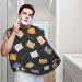 Buy Cute Cat Purr Beard Bib | Non-Stick Grooming Cloth for Trimming & Shaving | Perfect Gift for Cat Lovers - Buy Online on GoSupps.com