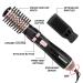 BEAUTIMETER 1200W Hot Air Spin Brush Kit - 3-in-1 Hair Dryer & Styler - Negative Ionic Hair Care - Black & Gold - Buy Online on GoSupps.com