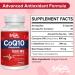 CoQ10 with L-Glutathione 1000mg Capsules - 100% Fermented Coq10 Supplement High Absorption Super Strength Coenzyme Q10 Antioxidant Supplements Soy-Free Glute-Free Non-GMO Vegan 60 count (Pack of 1) - Buy Online on GoSupps.com