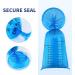 200 Disposable Vomit Bags 1000ml - Blue Nausea Bags for Travel, Motion Sickness, Pregnancy - Leak Resistant Emesis Bags - Aircraft & Car Sickness Bag - Barf Bags for Patients & Kids - Buy Online on GoSupps.com