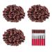 Subay Professional Nail Art Drill Bits Set 6PCS 3/32inch Sanding Bands 300PCS #80#120#180 for Acrylic Gel Nails Dip Powder Nails and Manicure Pedicure 306 Piece Set
