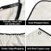 Beard Grooming Bib for Men - Non-stick Beard Shaving Catcher with Suction Cups & Storage Bag - Perfect for Easy Trimming & Styling - Buy Online on GoSupps.com