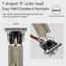 Professional Men's Hair Clipper Beard Trimmer Men's Hair Trimmer USB Rechargeable Portable Electric Shaver LED Screen Suitable for Adults and Barbers - Buy Online on GoSupps.com