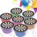 DART DARTBOARD ARROWS EDIBLE ICING CUPCAKE TOPPERS DECORATIONS x 24