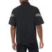Mizuno Short Sleeve Hitting Jacket - Wind Resistant, Stretch Woven Fabric | 3X-Large Black-Shade - Buy Online on GoSupps.com