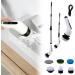 Electric Tub Cleaning Brush | Cordless Scrubber for Bathroom | Cordless Tile Water Stains Cleaning Brush for Tub Kitchen Sink Wall Floor - Buy Online on GoSupps.com
