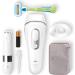Braun IPL Silk Expert Pro 3 Hair Removal Device for Women - 2 Attachments Effective Face Hair Remover Designed in Germany Alternative to Laser Hair Removal - PL3139 - White/Silver - Buy Online on GoSupps.com