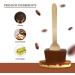 Fire Mountain Hot Chocolate Stirrers From Cocoa | 3 x 40g | 37% Milk Hot Chocolate Spoons Natural Milk Chocolate with Wooden Stirrer Hot Choc Spoons Cacao Chocolates Milk Hot Chocolate 3 count - Buy Online on GoSupps.com