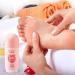 Cracked Foot Cream Roll-On Gentle Natural Moisturizing Foot Cream | Heel Care for Feet - Peach Flavored Cracked Foot Cream - Repairs & Restores Dry Feet - Buy Online on GoSupps.com