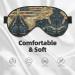 USA Map & Flag Sleep Mask - Adjustable Soft Blindfold for Travel & Relaxation - Buy Online on GoSupps.com