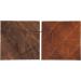 Genuine Full Grain Buffalo Leather Sheets for Earrings, Wallets & Crafts - Dark Brown & Russet Brown - 12x12 (2 Sheets + Cord) by MOONSTER - Buy Online on GoSupps.com